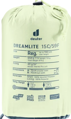 Dreamlite 15C/59F