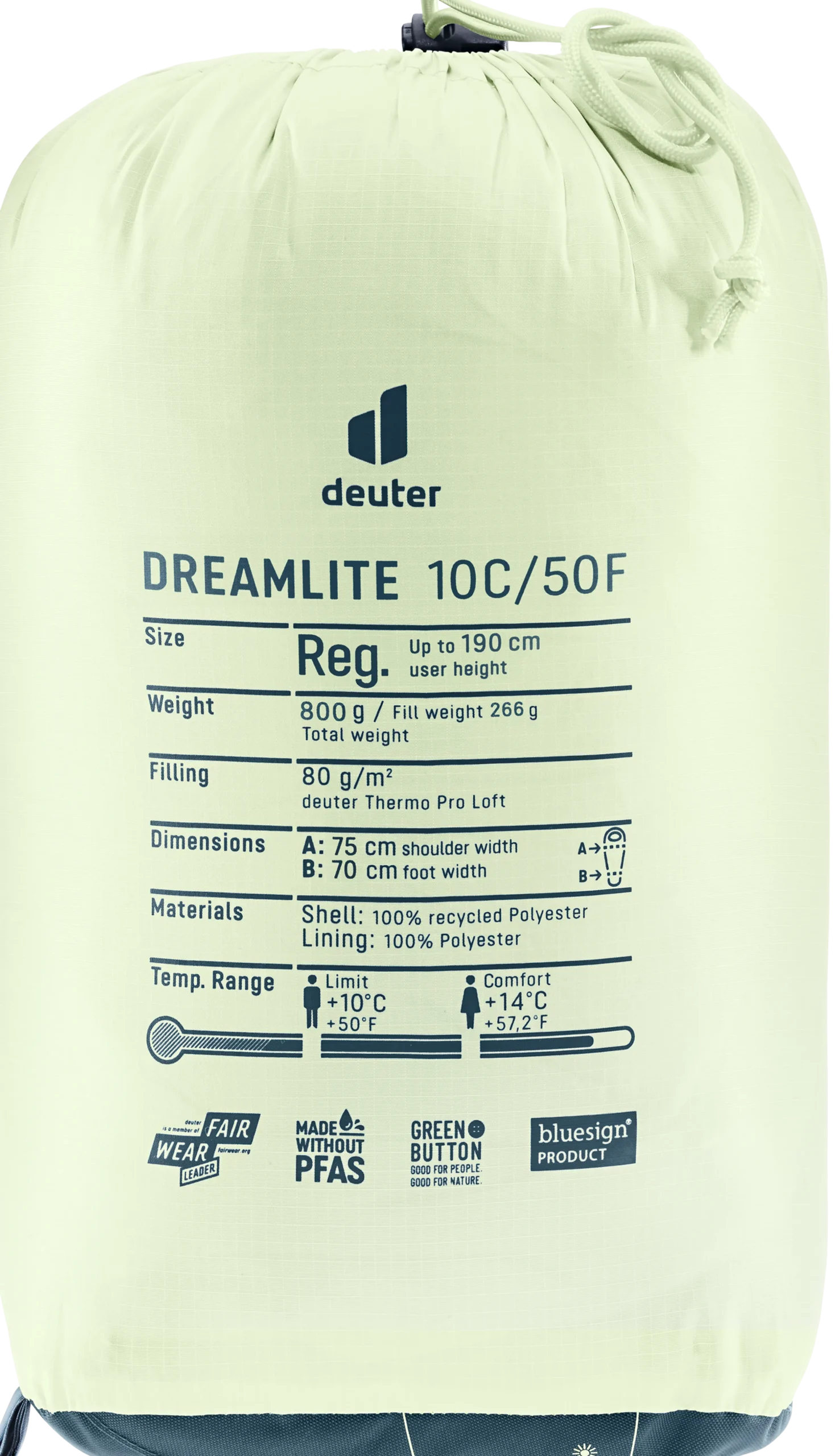 Dreamlite 10C/50F