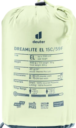 Dreamlite EL 15C/59F